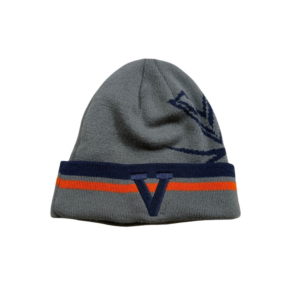 Virginia Cavaliers University UVA Beanie Grey Knit‎ Hat NCAA Collegiate Winter